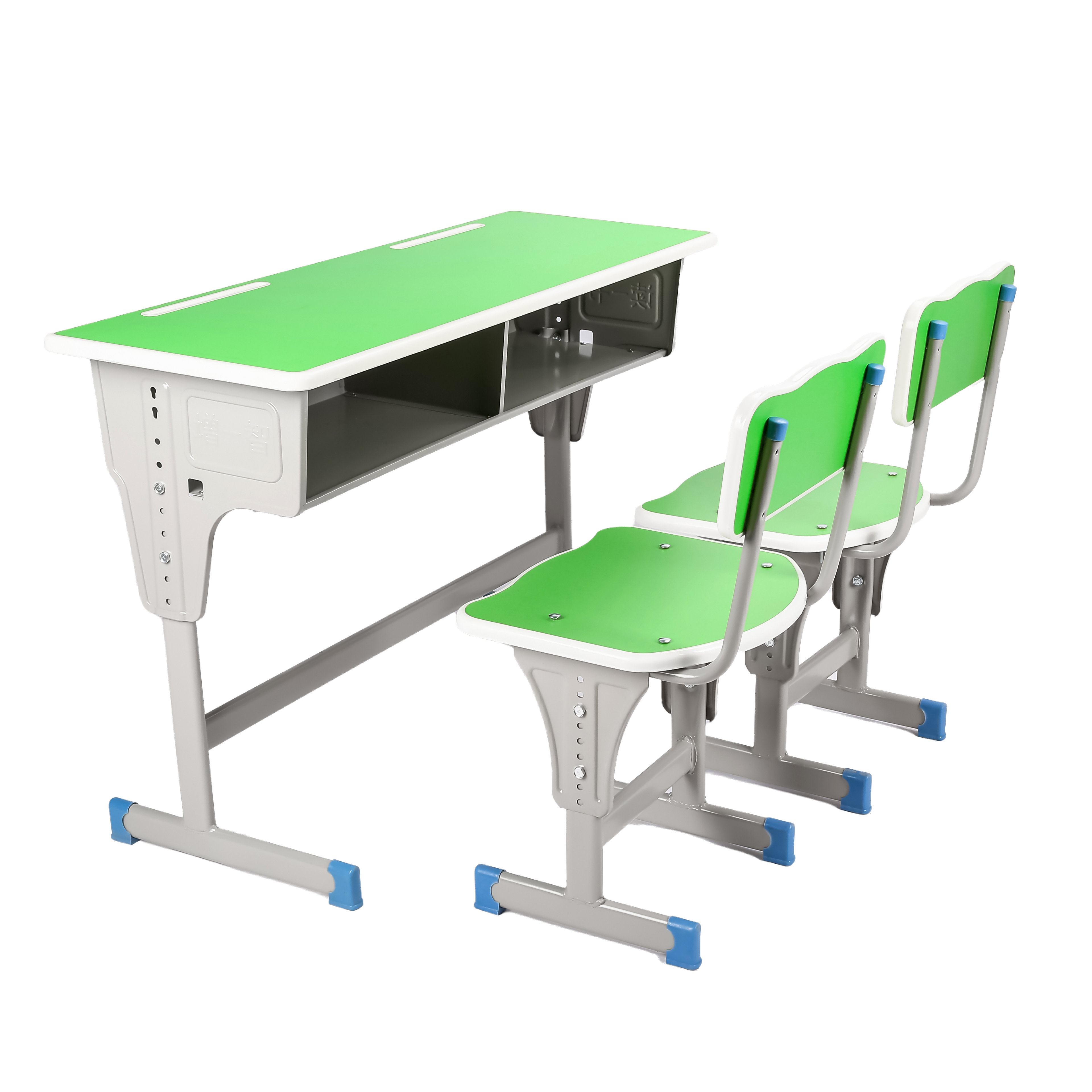 Meja Lajur Tunggal + Kerusi Belakang Klasik (Double)